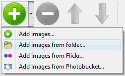 Add Images To Gallery : image horizontal auto scroller flash
